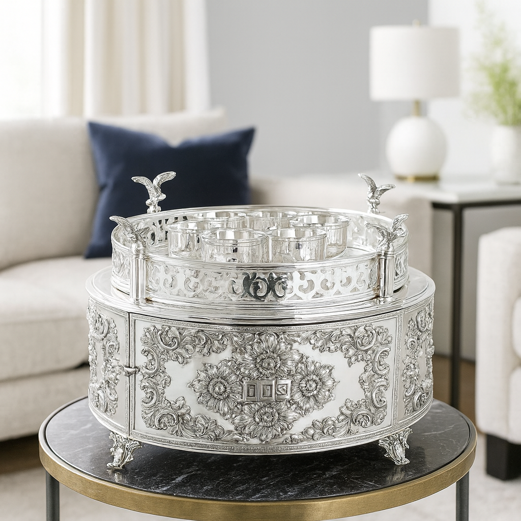 Judaica - Silver Plated Karah