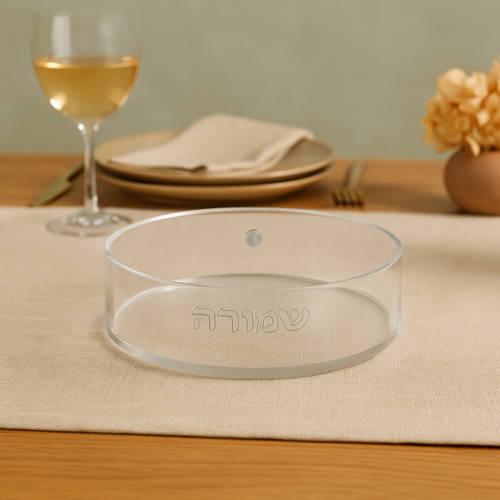 Judaica - Lucite Matzah Box