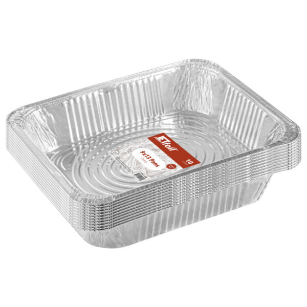 Deep Aluminum Pans - 10 Count