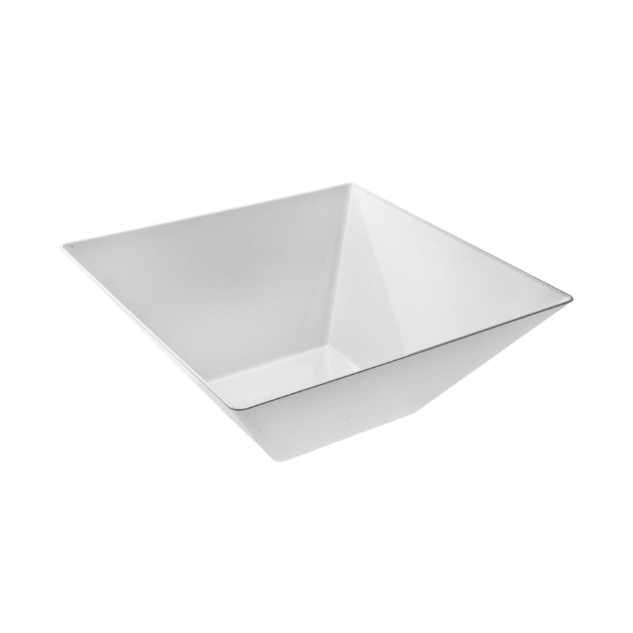 Square White Small Serving Bowl 72 oz - The Closeout Connection