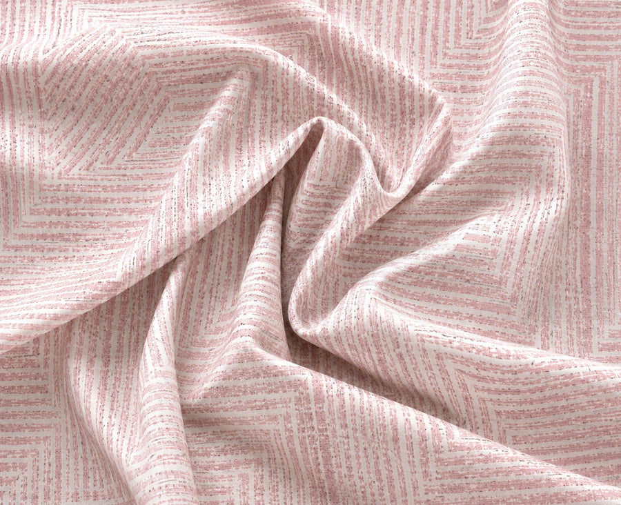 Luxe Aberdeen Pink Bedding Set - fabric close-up