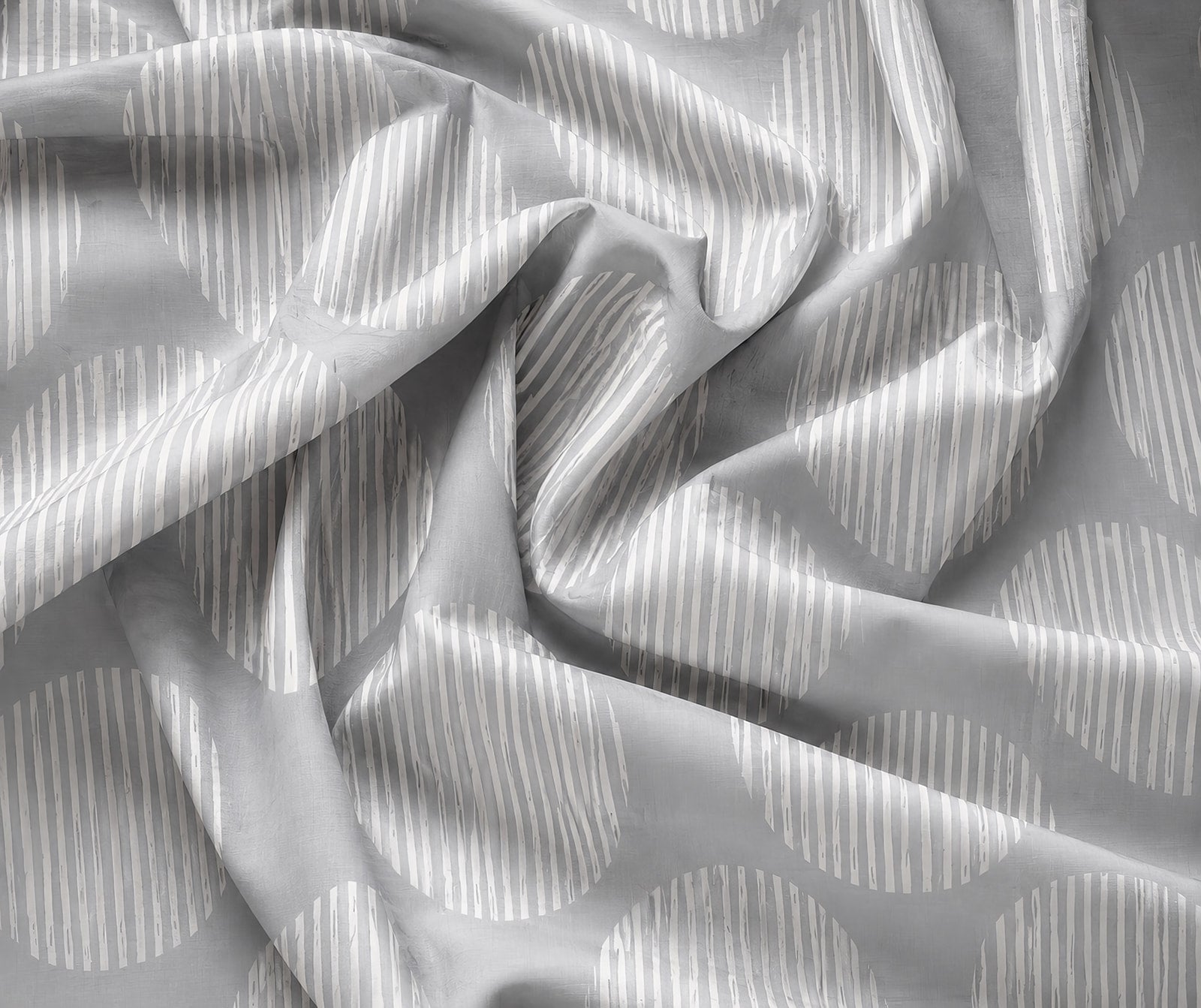 Luxe Stripe Dots Bedding Set - 6 Piece