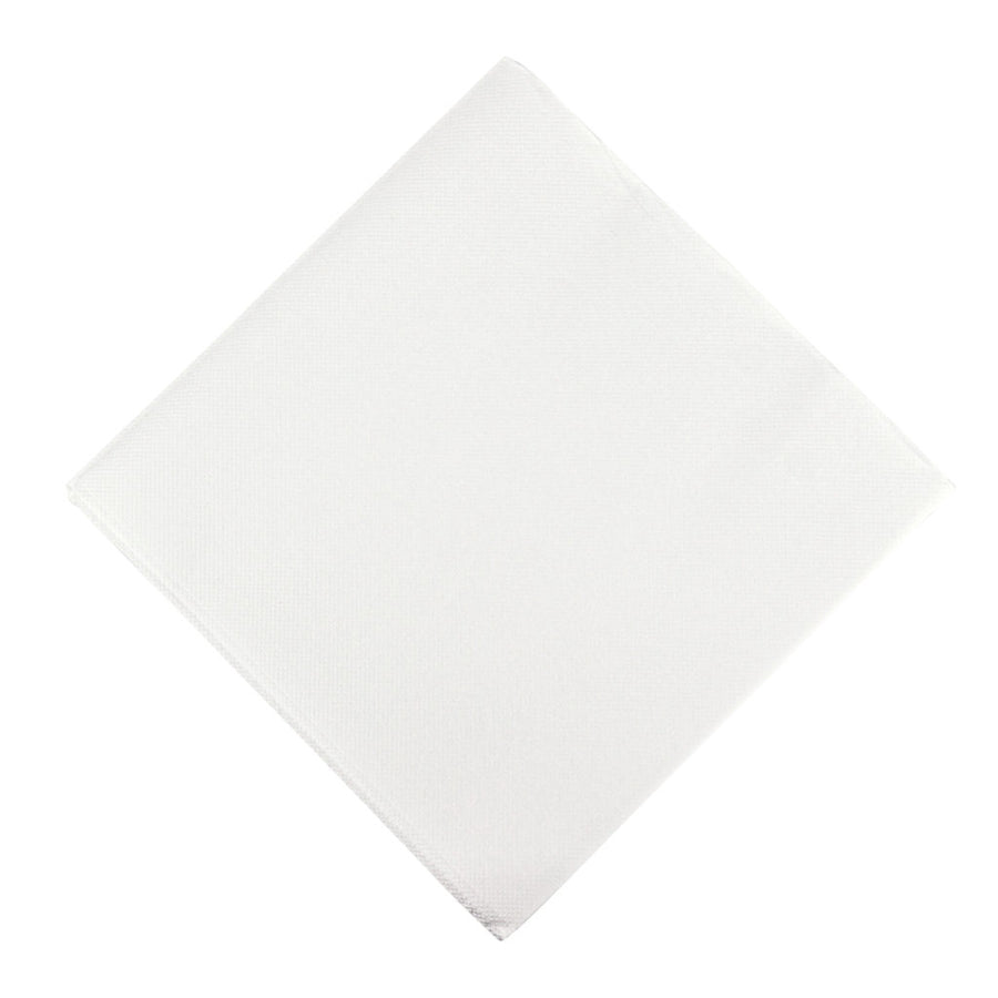 White Cloth-Like Dinner Napkins - The Closeout Connection