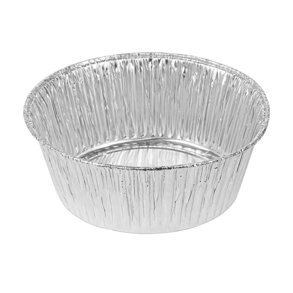 Round 8″ Deep Aluminum Pan - 10 Count