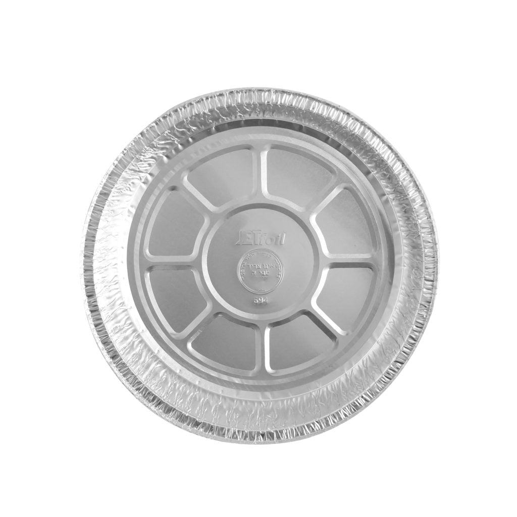 Round 8″ Deep Aluminum Pan - 10 Count