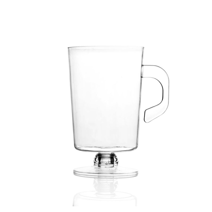 MiniWare Clear Mini Mugs 2.5 oz - 10 Count