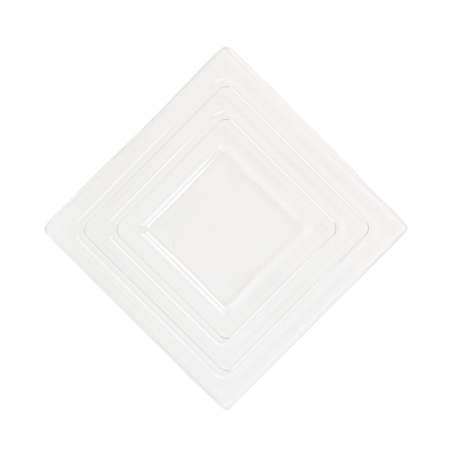 Square Salad Bowl Lid Medium Clear - The Closeout Connection
