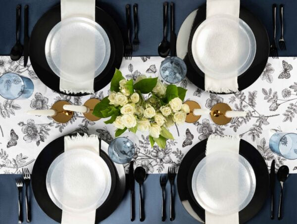 Icicles Pearl Combo Plates - 24 ct