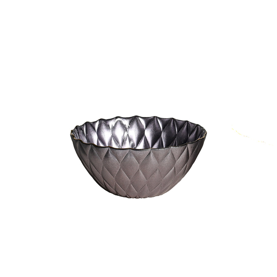 Glass Dish Collection with Gold Rim - The Closeout Connection