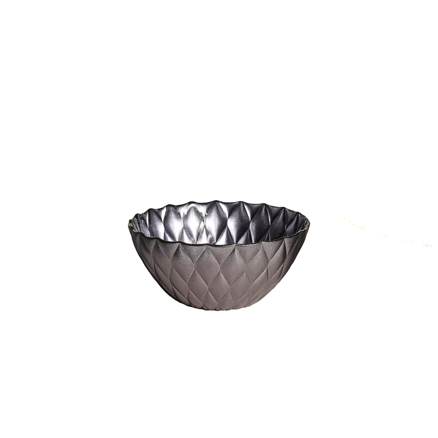 Glass Dish Collection with Gold Rim - The Closeout Connection