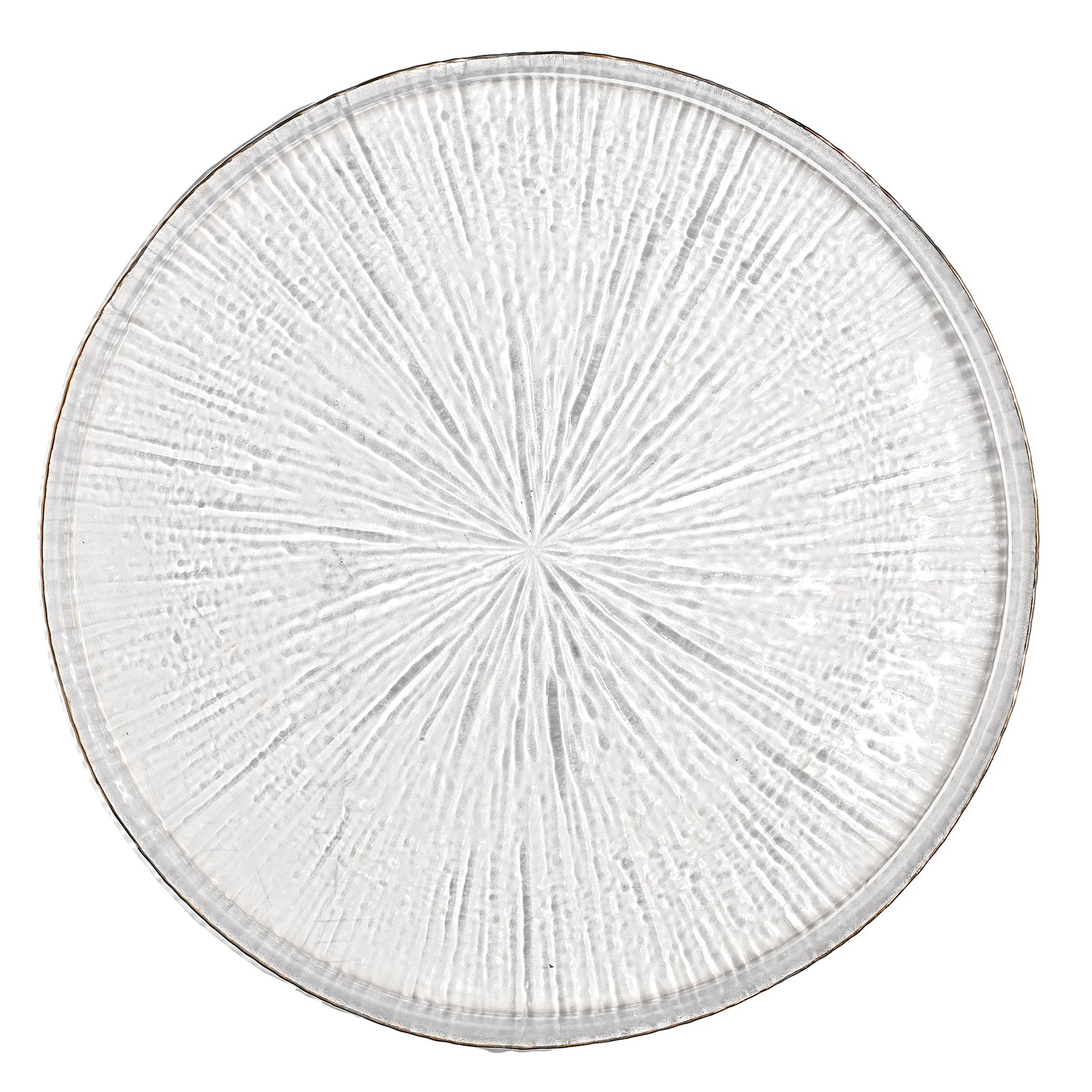 Clear Icicle Glass Dish Collection - The Closeout Connection