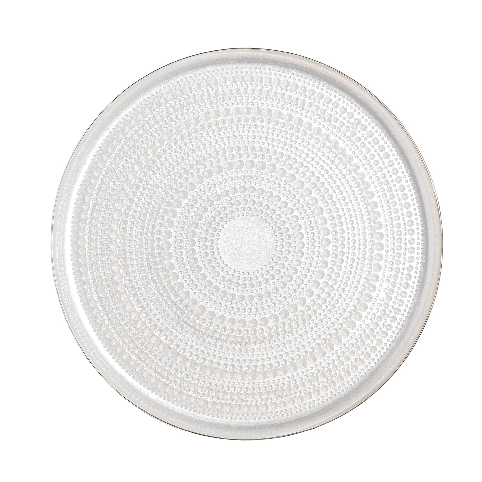 White Sketch Glass Dish Collection - The Closeout Connection