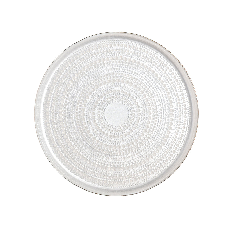 White Pearlized Beaded Glass Dish Collection - The Closeout Connection