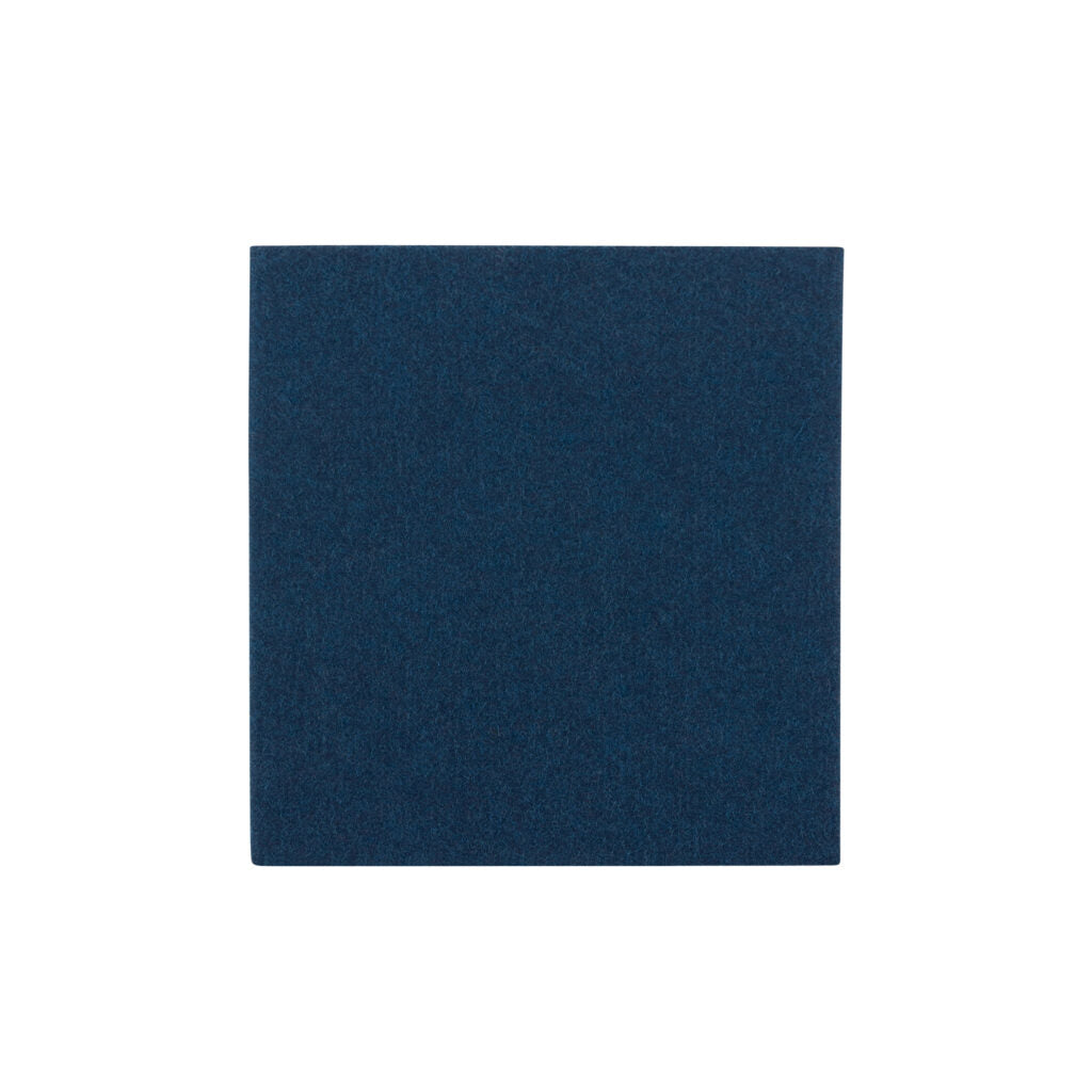 Airlaid 1/6 Fold Navy Blue Guest Towels - 20 Count