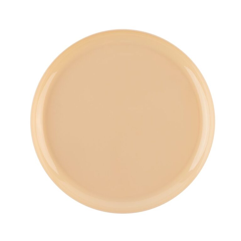 Dark Beige Plates- 10 Count - The Closeout Connection