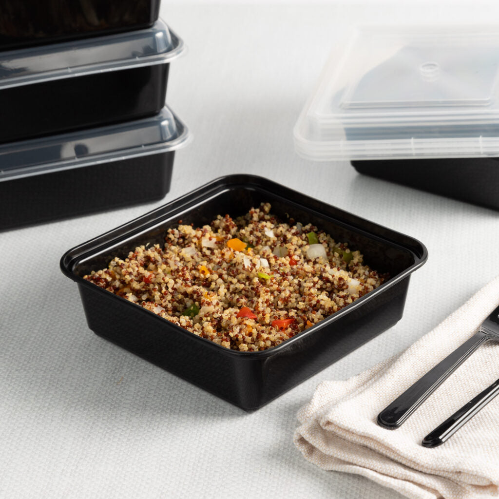 Bento Square Lunch Boxes - 6 Count