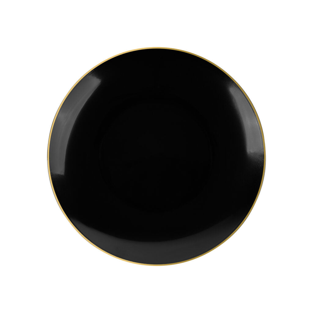 Organic Collection Black/Gold Rim - 10 Count
