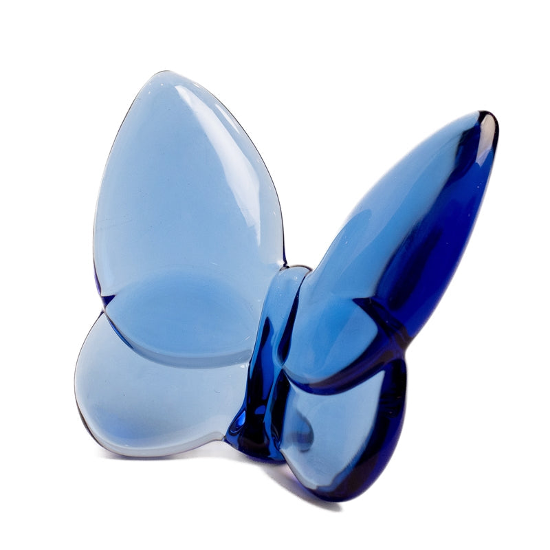 Blue Decorative Crystal Butterfly Figurine