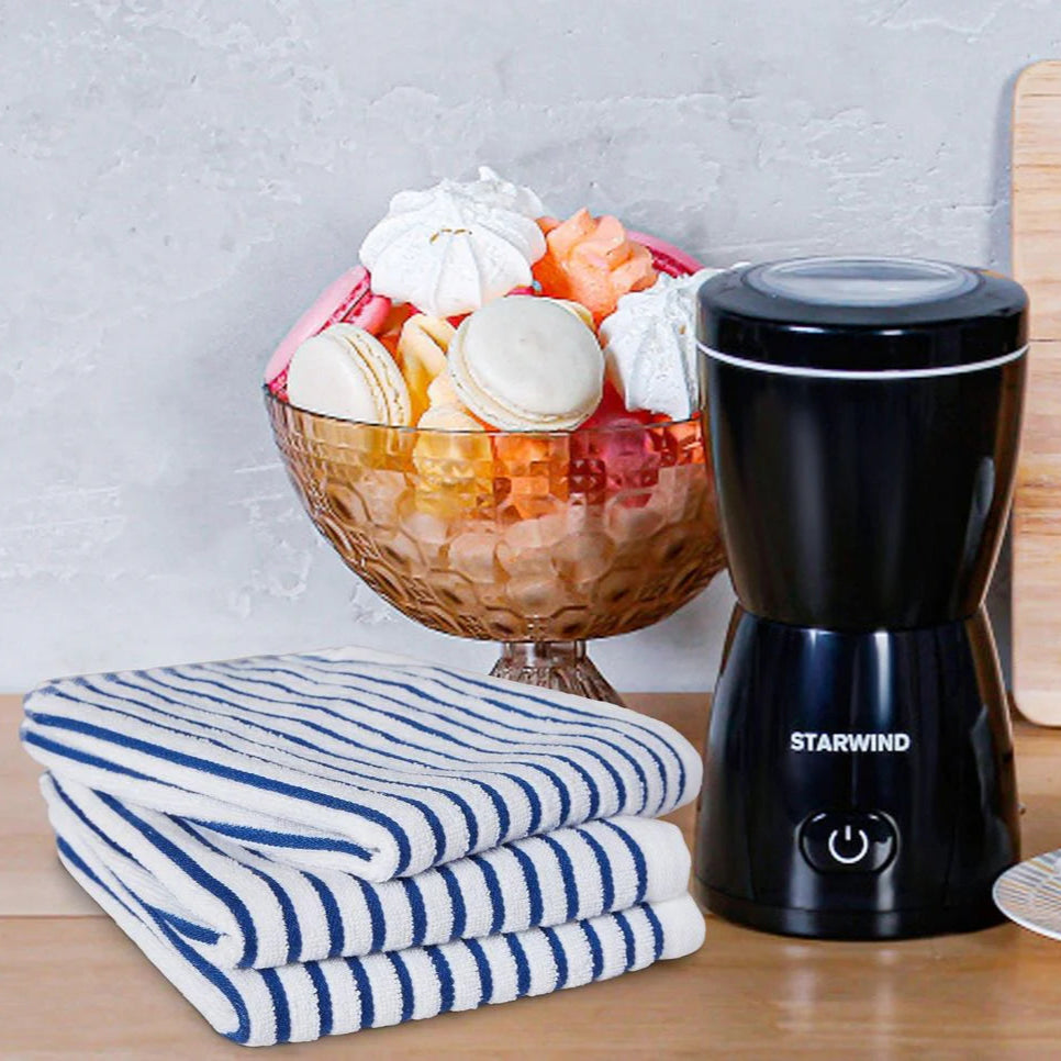 Chain Stripe Kitchen Towel