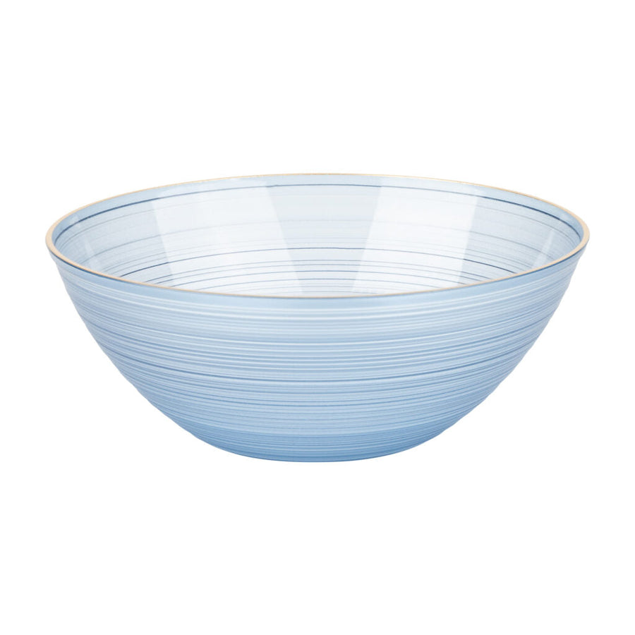 Crystal Design Blue 12 oz Bowls - The Closeout Connection