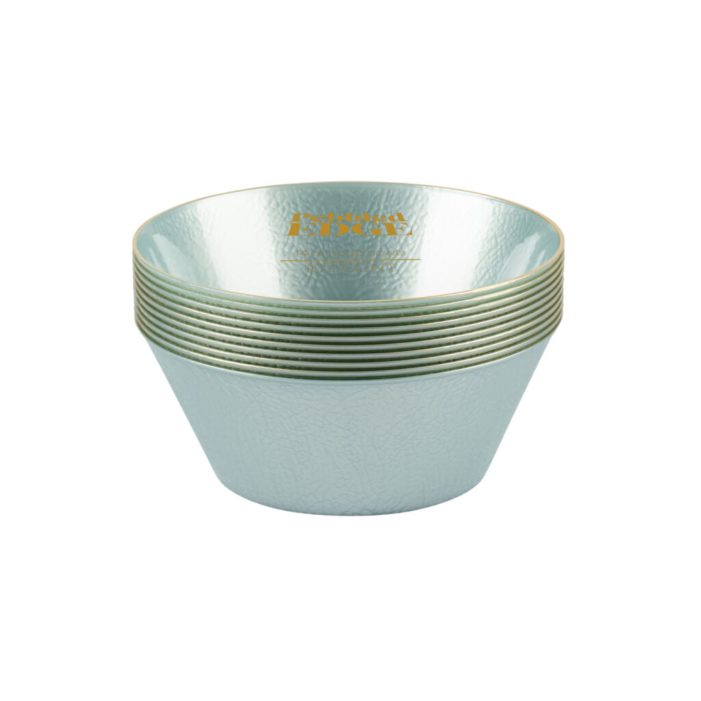 Edge Pebbled 14 oz Bowls - 10 Count