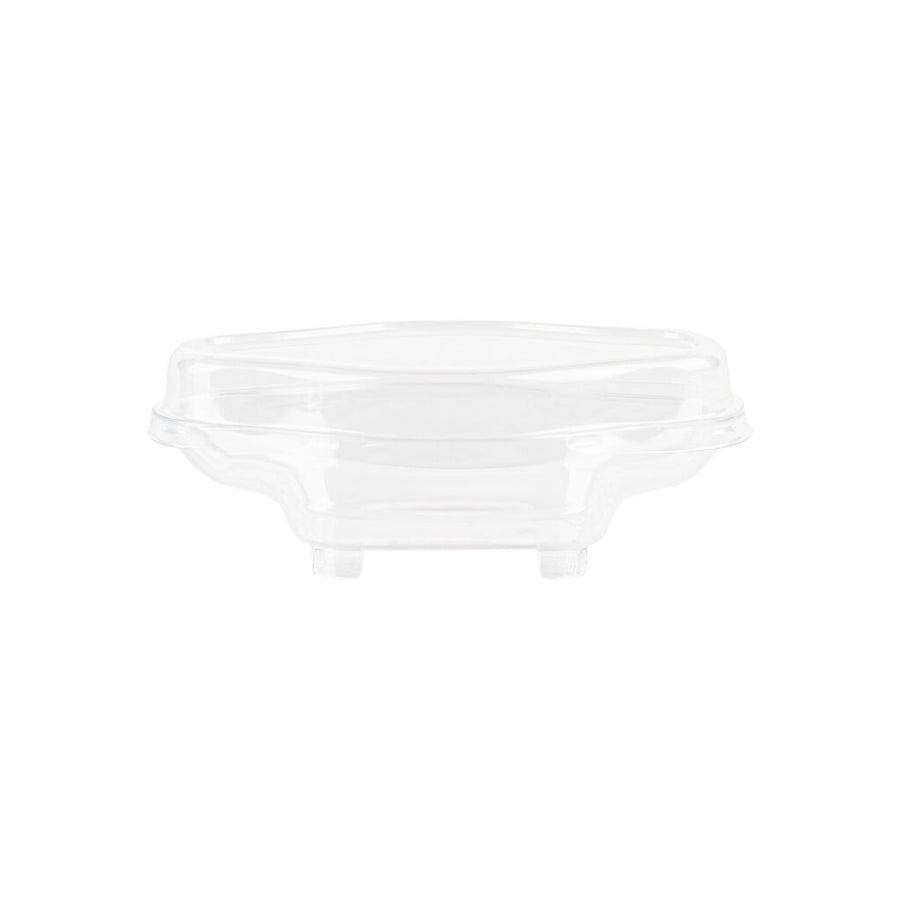 Boat Shape Dish With Flat Lid - 10 Count - The Closeout Connection