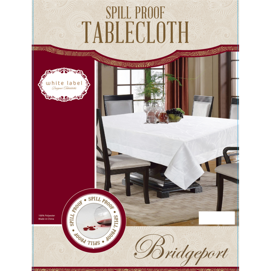 Bridgeport Spill Proof Tablecloth - The Closeout Connection