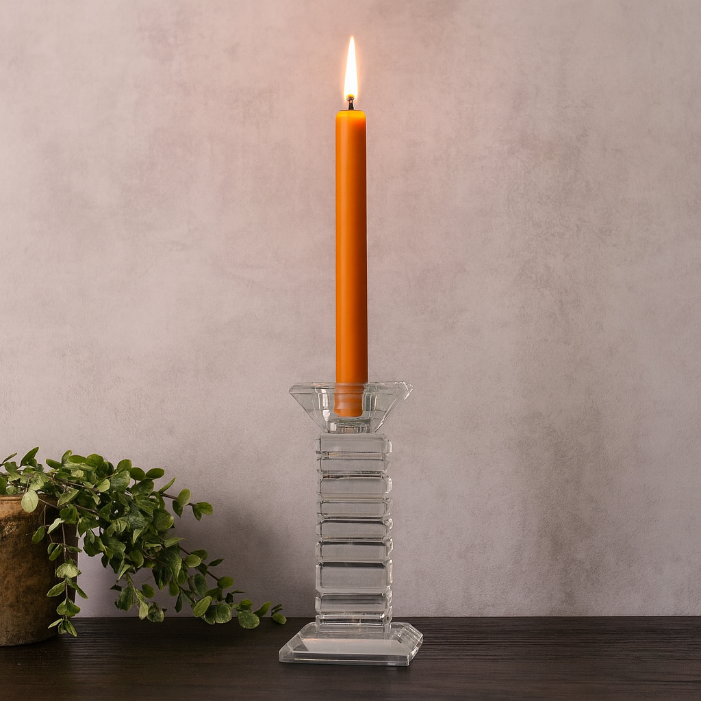 EIFEL Glass Candlestick