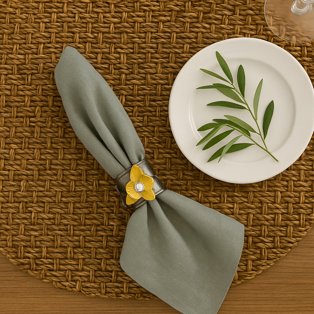 Flower Napkin Ring