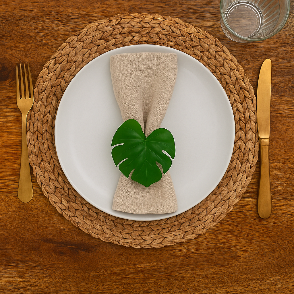 Leaf Napkin Ring - 4 Count