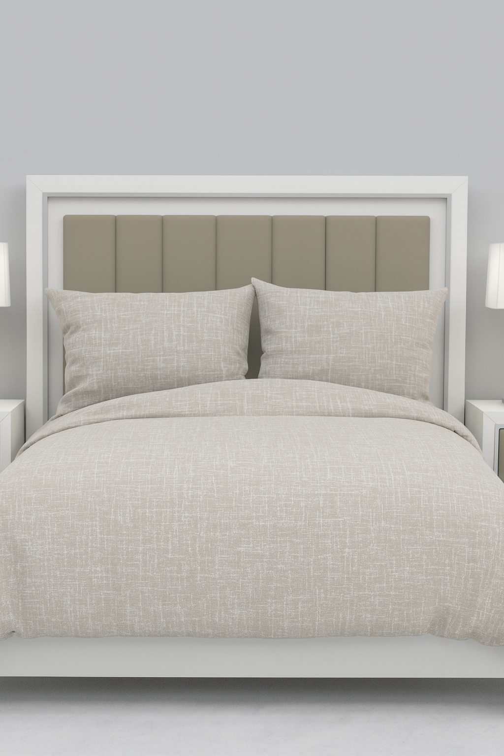 Linen Weave Bedding Set