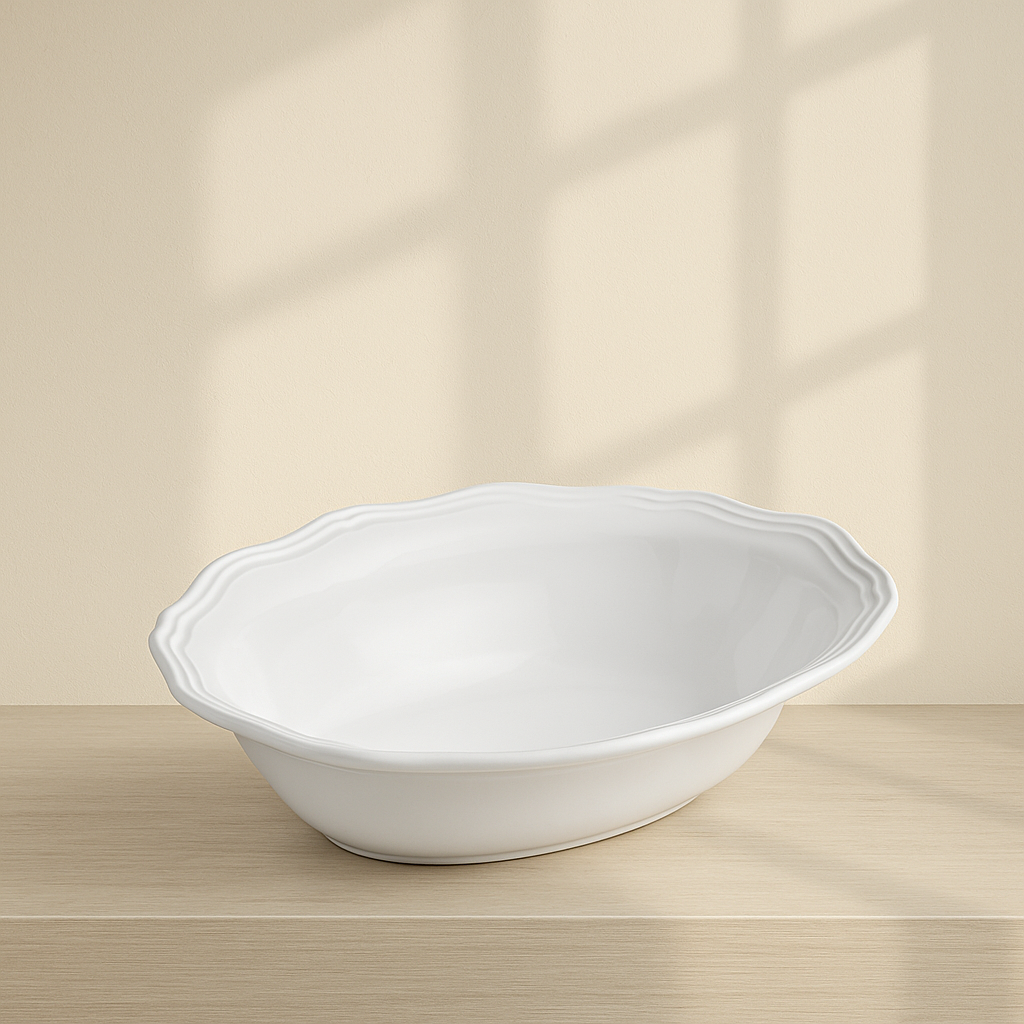 Aristocrat Medium Silver Serving Bowl - 25 Count