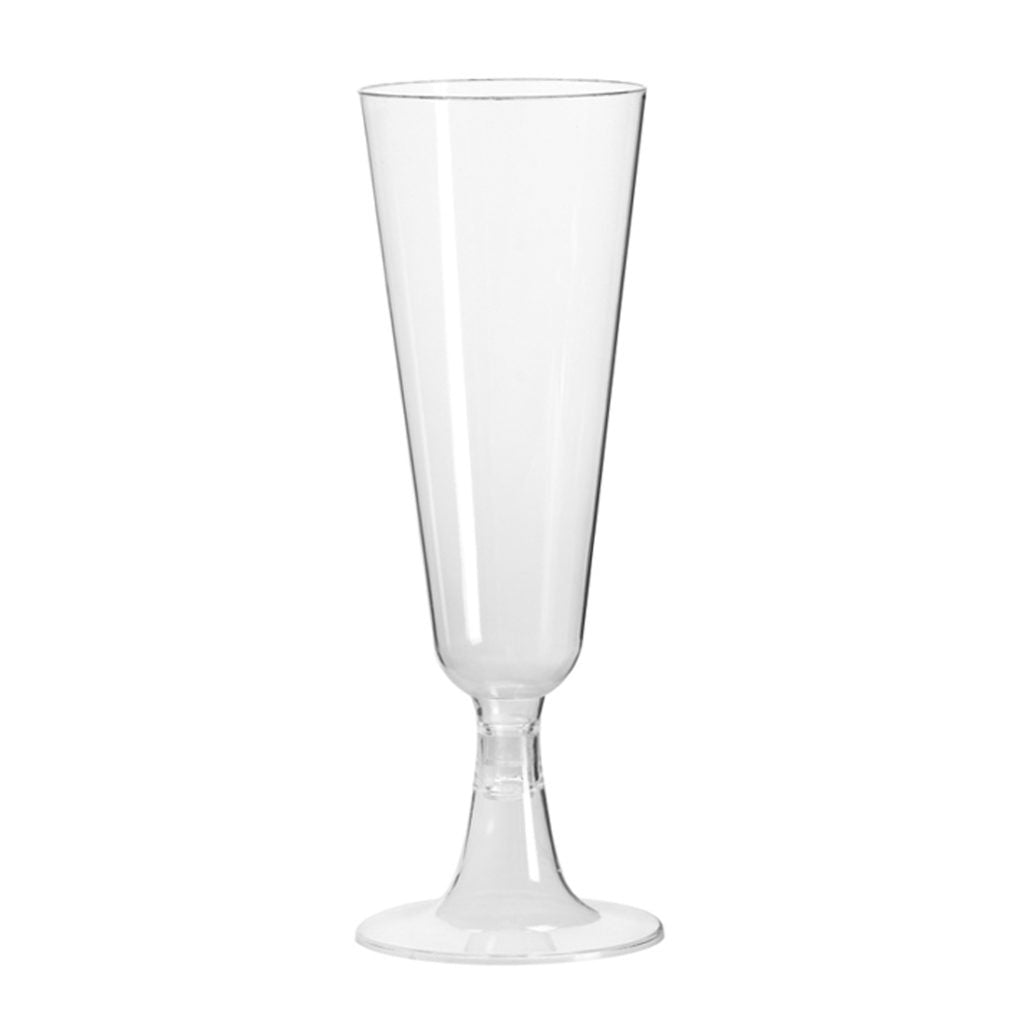 Clear Champagne Cups - The Closeout Connection