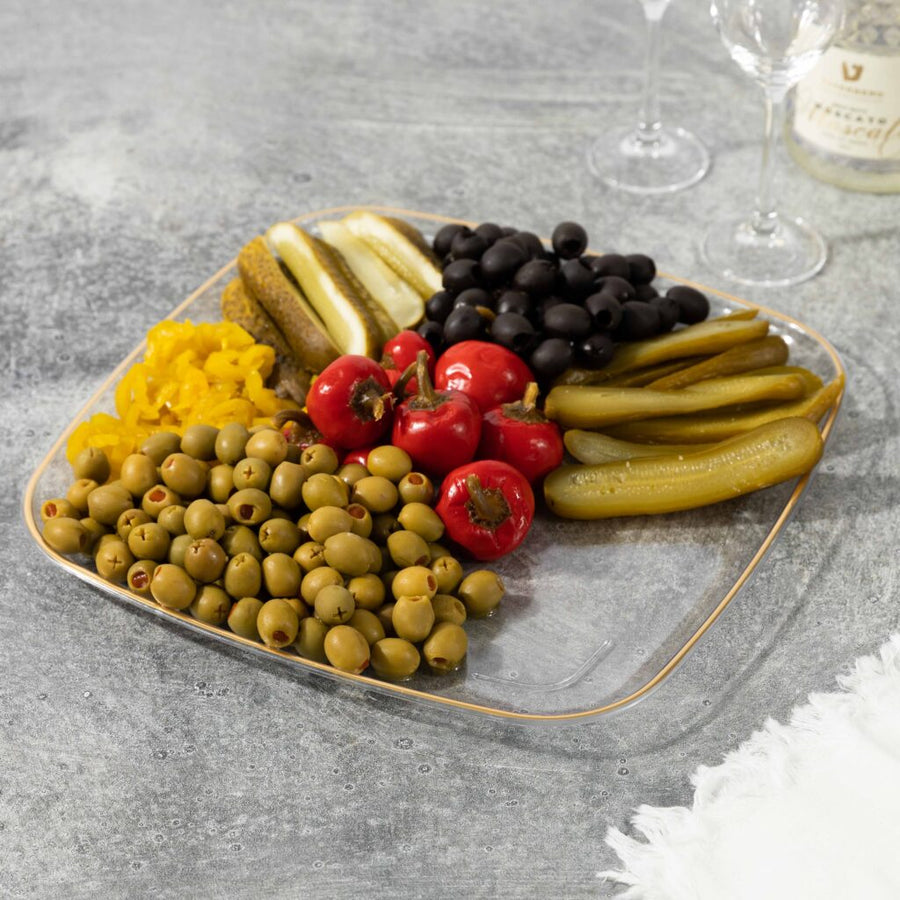 Organic Square Tray- 2 Count - The Closeout Connection