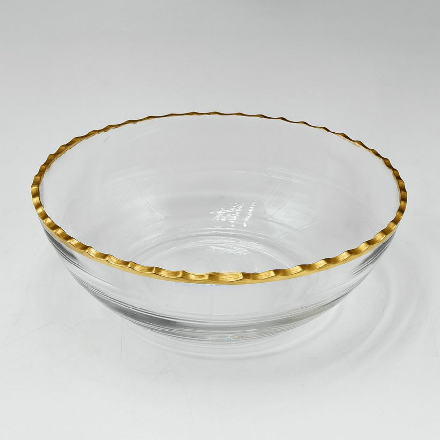 Gold Rimmed Bowls Set of 2 - The Closeout Connection