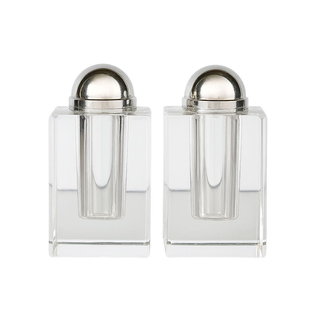 Opus Glass Salt Shakers Set of 2