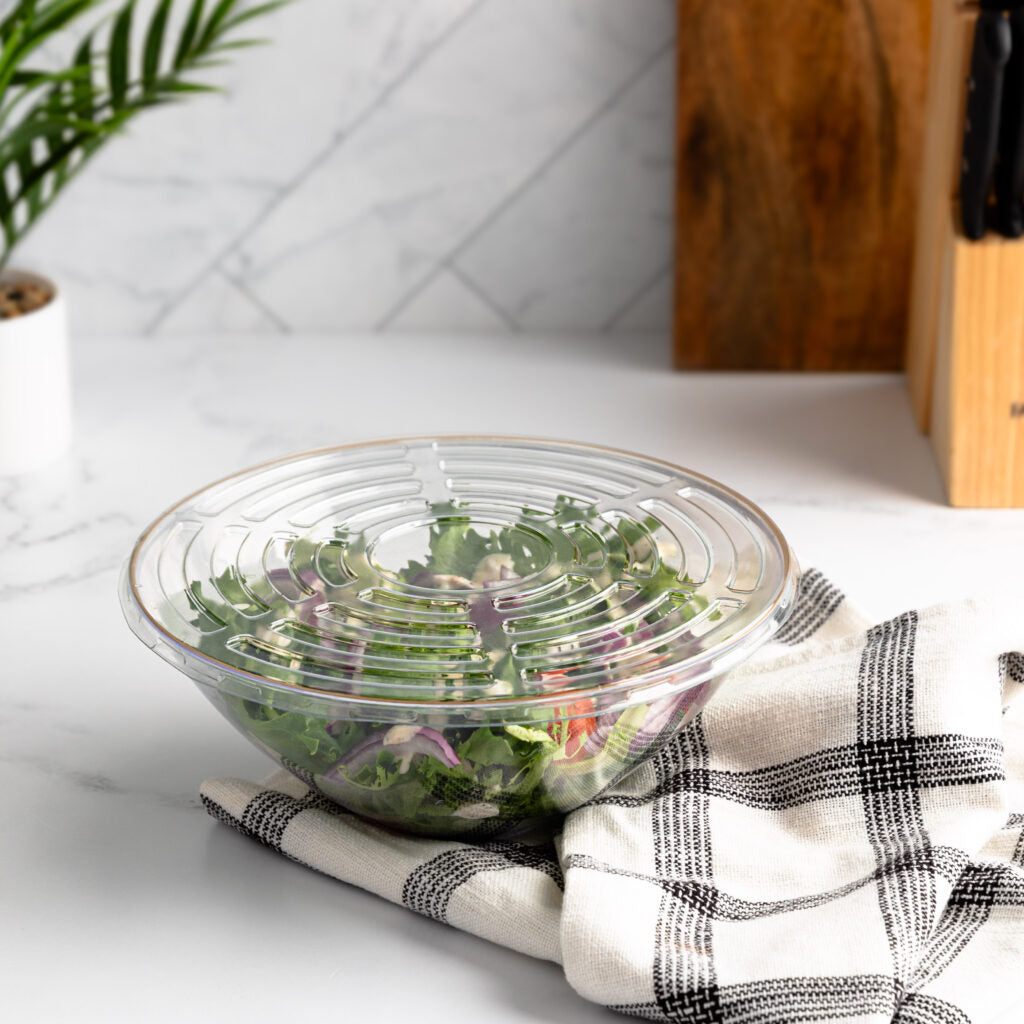 Organic Round Bowl Lid Flat