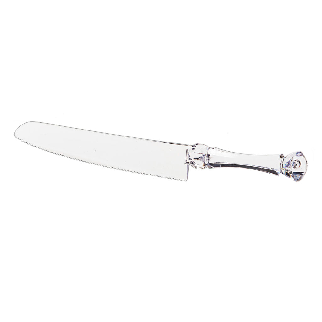 Clear Bread Knife Elegant