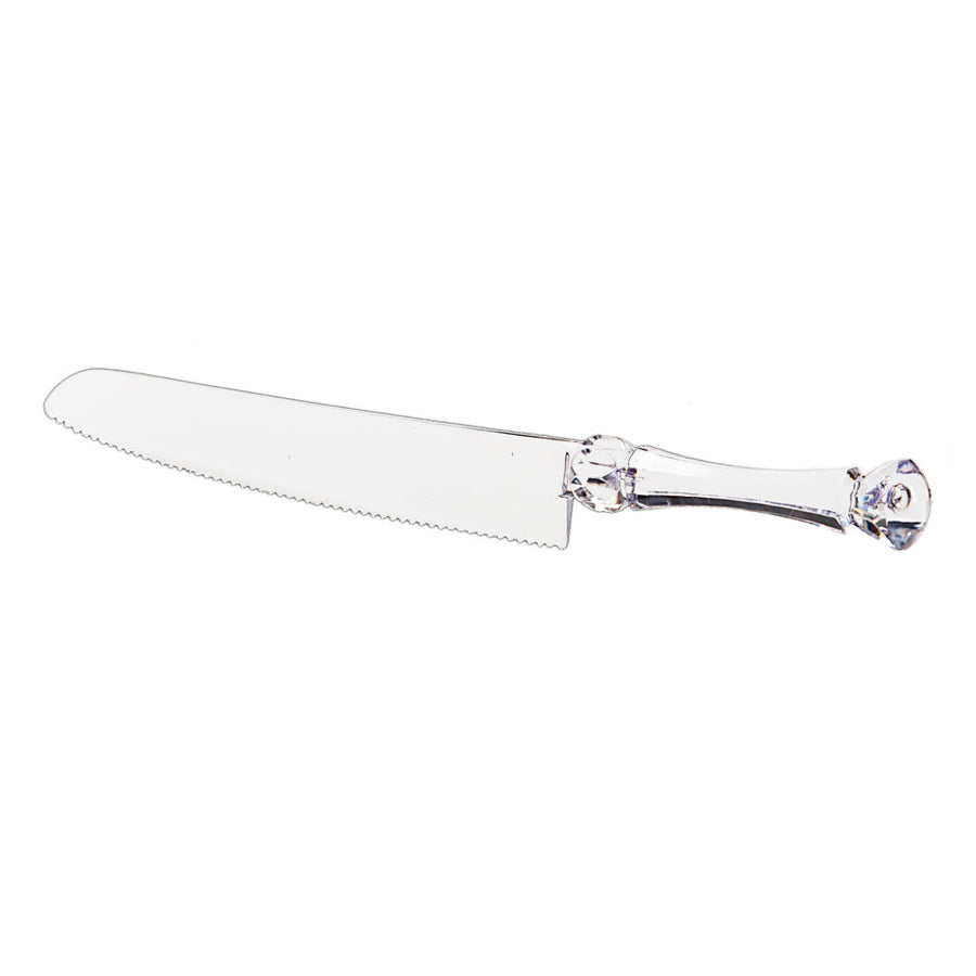 Clear Bread Knife Elegant - The Closeout Connection