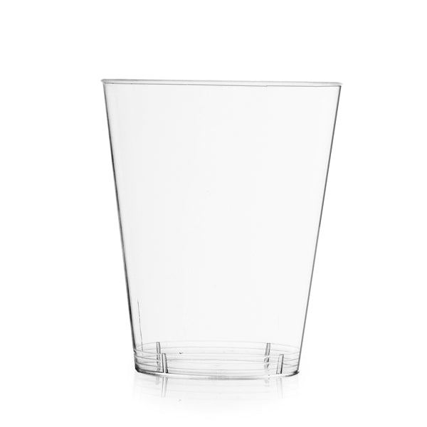 7oz round hard plastic tumblers - 20 count