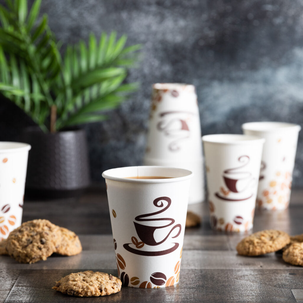 Hot Cups Coffee Print - 30 Count - The Closeout Connection