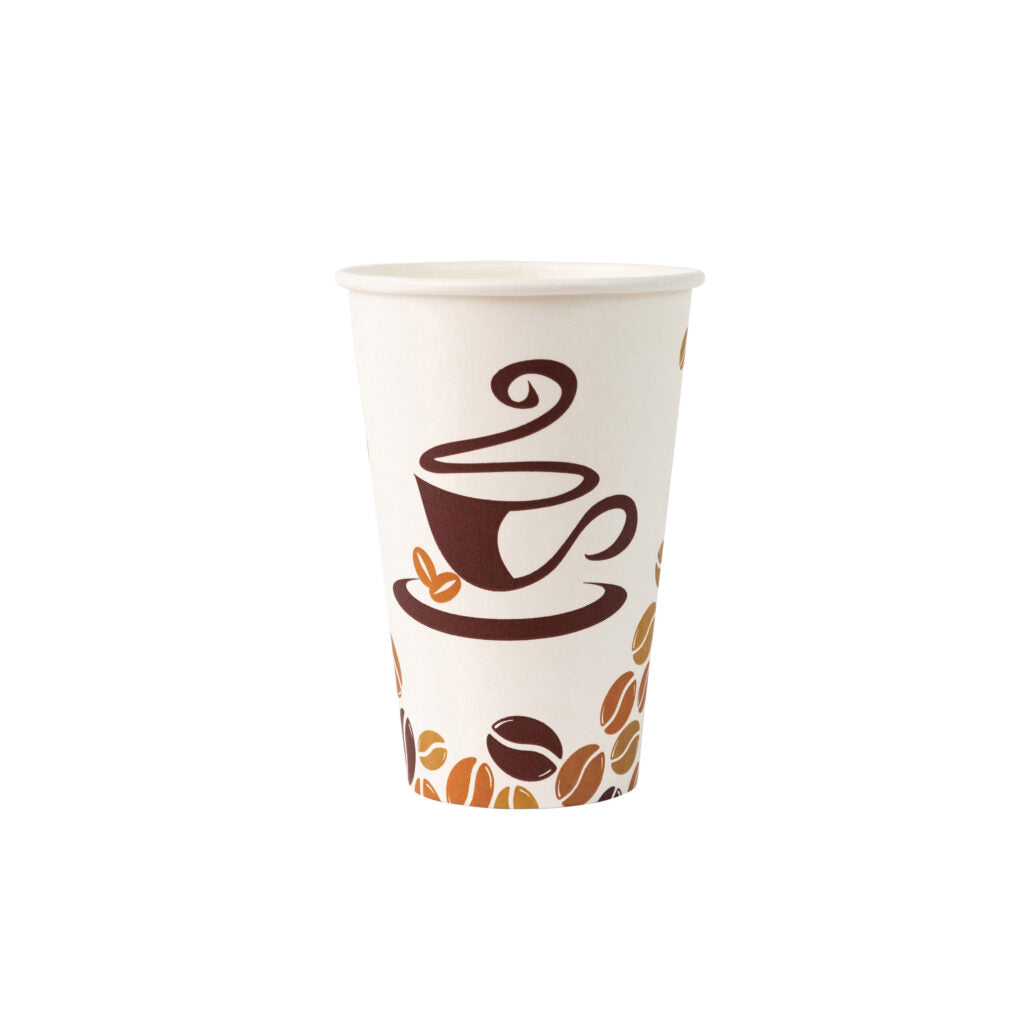 Hot Cups Coffee Print - 50 ct