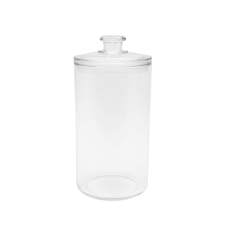 Round Lucite Container with Lid - The Closeout Connection