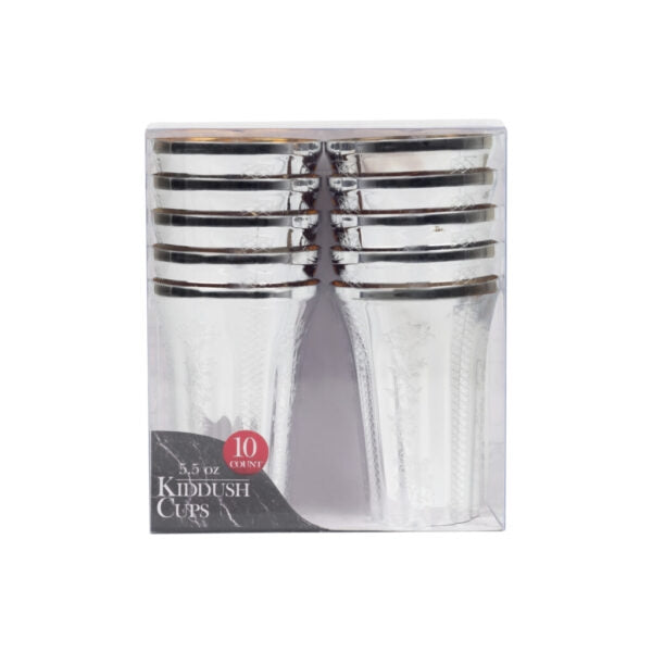5.5oz Kiddush Cup Set- 10 Count - The Closeout Connection