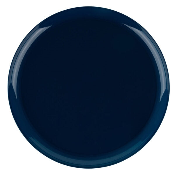 Edge Collection Round Plates - 10 Count - Dark Blue