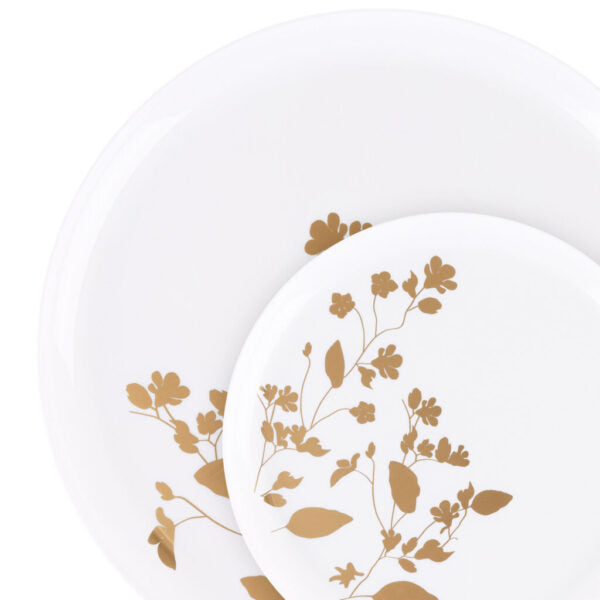 Garden Gold Dinnerware Collection - 10 Count - The Closeout Connection