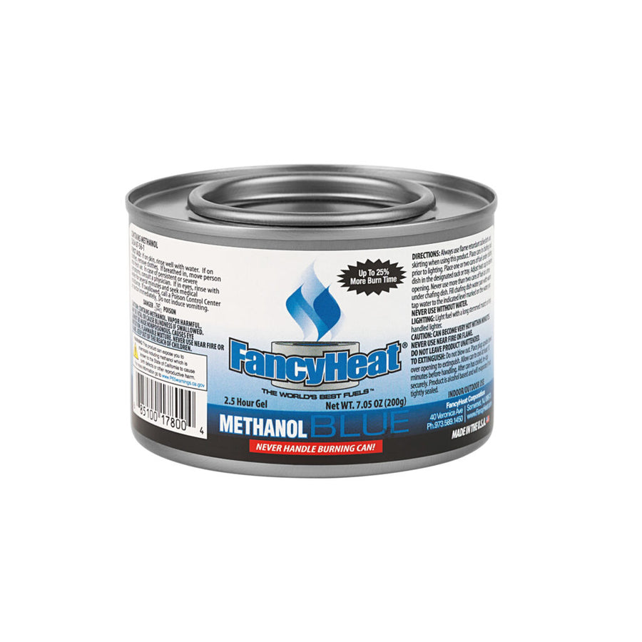 Fancy Heat Blue Gel Chafing Fuel Can - 2.5 Hour