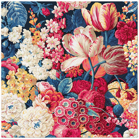 Flower Splendor Lunch Napkin - 20 Count