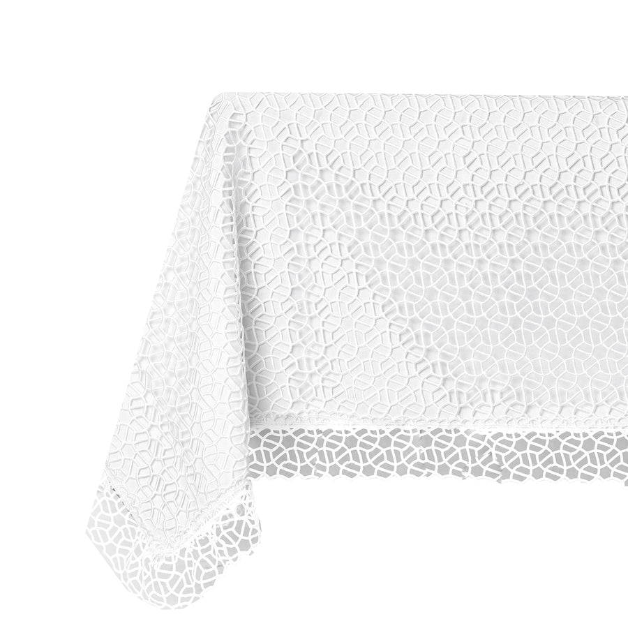 Twisted Chain Lace Tablecloth - The Closeout Connection