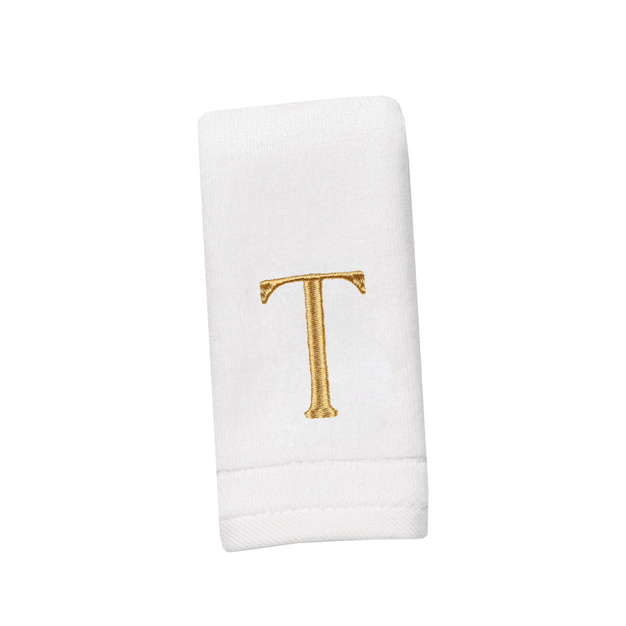 Monogrammed Gold / Silver Bath Towels - The Closeout Connection